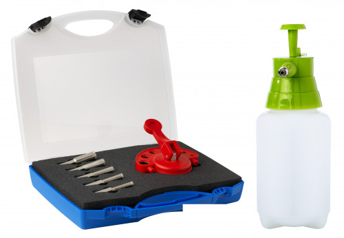 Kit perçage Foret carotteuse DIAMANT (pulv.eau 1l