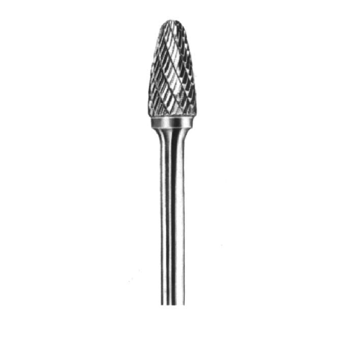 Fraise-lime tout carbure Queue de 06mm ogive 10mm 
