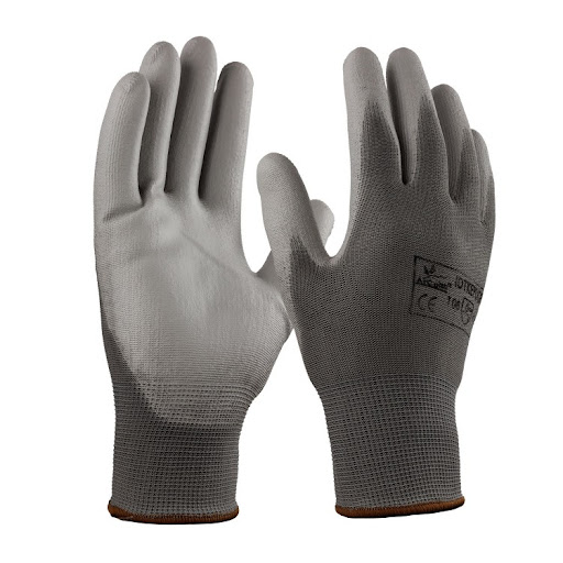 Gants Manutention legere polyester GRIS T10 / nï¿