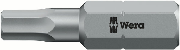 Embout HX1/4   HC 2,5mm L25