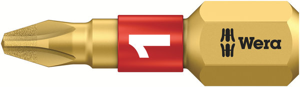 Embout BDC diamanté 1/4 PHILLIPS-1 L25 bague Ro