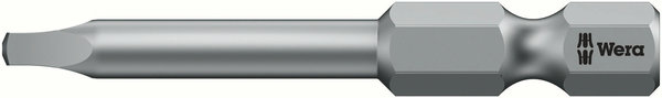 Embout HX1/4   SQ3 carré 3-3,5mm L50