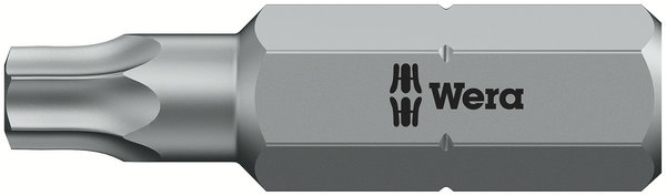 Embout HX1/4 TORX 20 percé L25 (3.5)