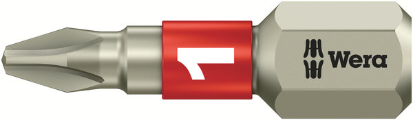 Embout INOX HX1/4 PHILLIPS-1 L25 (pour Vis Inox)