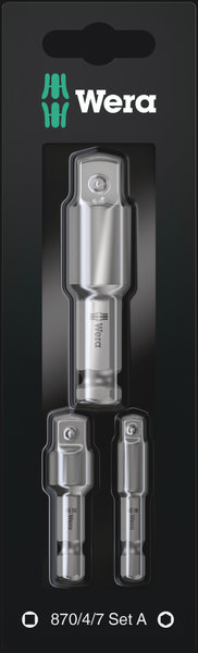 Blister 3 adapt. MHX1/4 -Mcar1/4 L50-3/8 L50-1/2 L