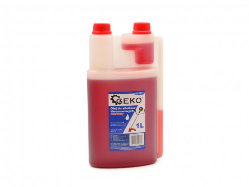 Huile moteur 2 temps rouge (bidon de 1L) - GEKO G8