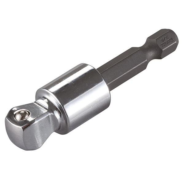 Adaptateur MHX1/4 -Mcar3/8  longueur 60mm Impact P
