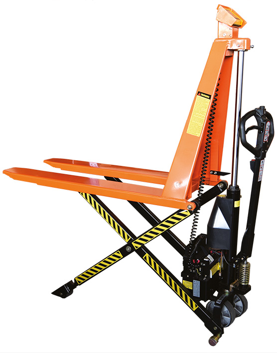 Transpalette haute levée peseur 1000 kg ÉLECTRIQUE