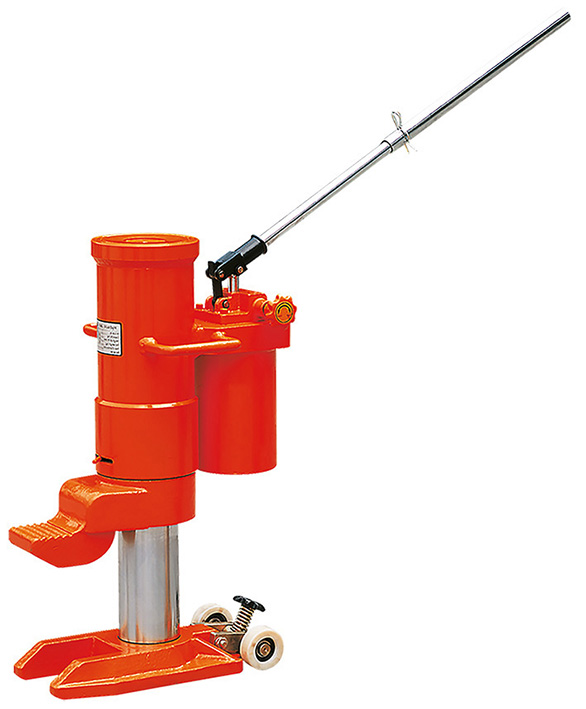 Cric monobloc à patte 10000 kg