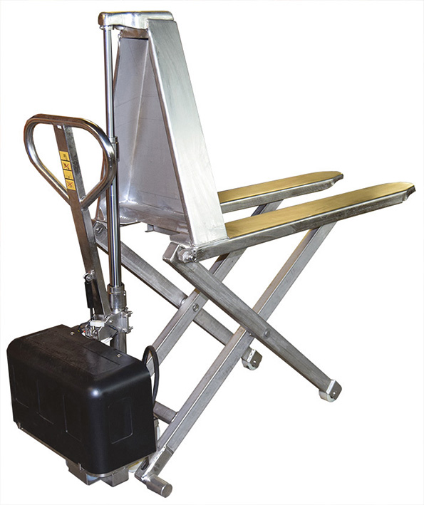 Transpalette électrique haute levée inox 316 1000 