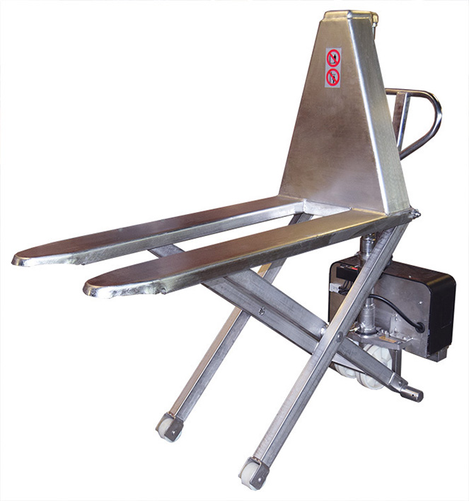 Transpalette électrique haute levée inox 316 1000 