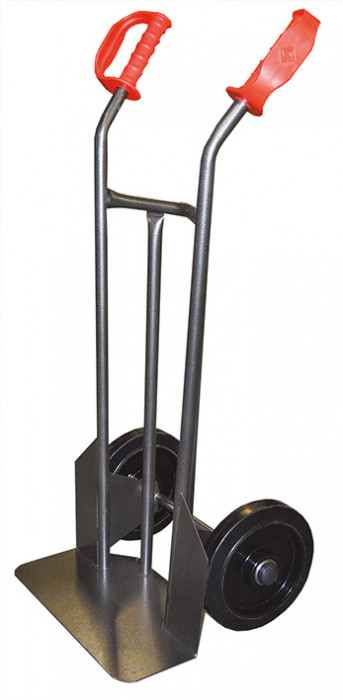 Diable acier bavette fixe 250 kg roues premium cao