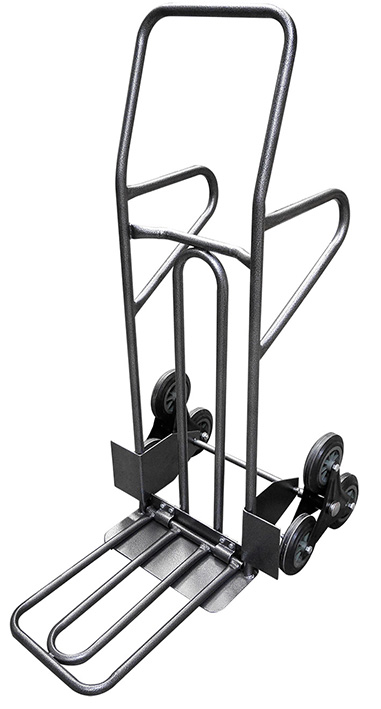 Diable acier polyvalent 250 kg roues monte-escalie