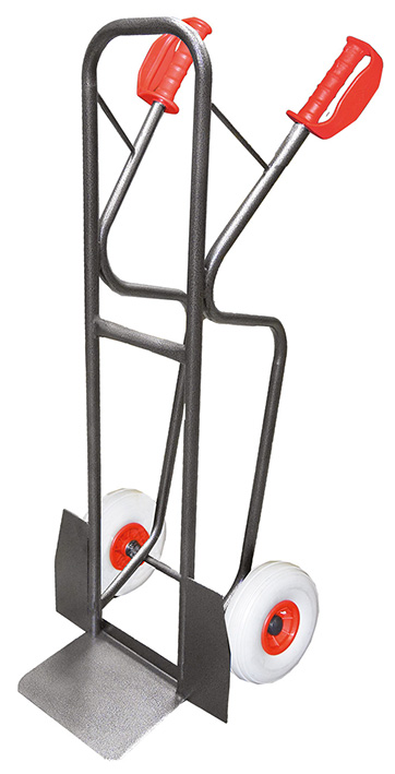 Diable acier charge haute 300 kg roues premium inc