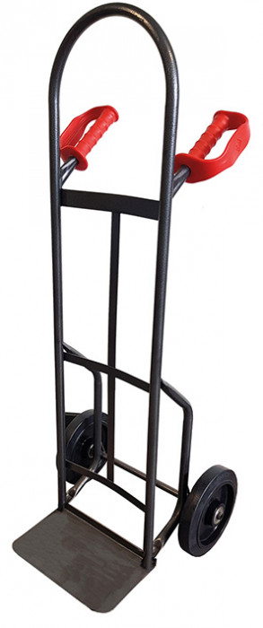 Diable acier bavette fixe 300 kg roues premium cao