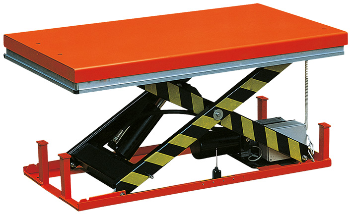 Table élévatrice électrique 4000 kg dimensions pla