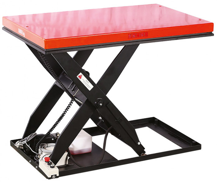 Table élévatrice électrique économique 2000 kg