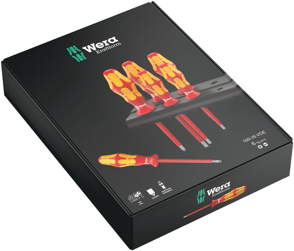 Jeu de tournevis Kraftform Plus Série 100 + Rack