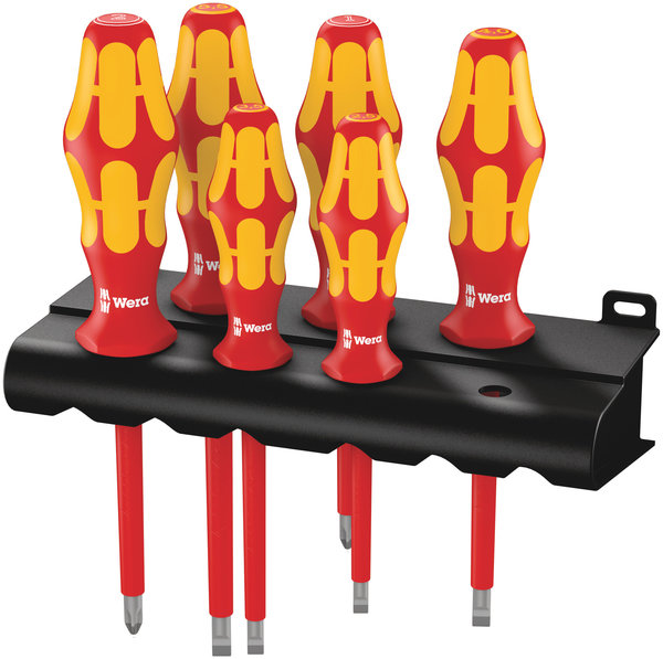 Jeu de tournevis Kraftform Plus Série 100 + Rack