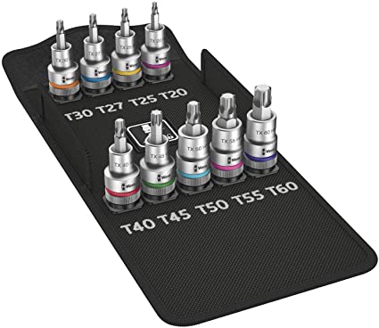  Zyklop Jeu de douilles à embout TORX avec foncti