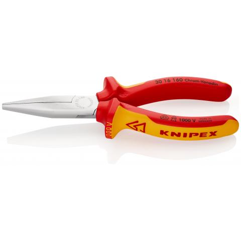 Pince à bec long 160mm VDE 1000V KNIPEX