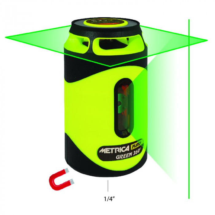 Laser 360° FLASH GREEN METRICA