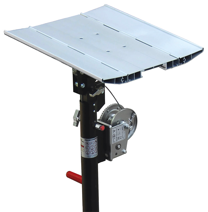 Petit plateau pliant 450 x 440 mm pour LP125, LP12