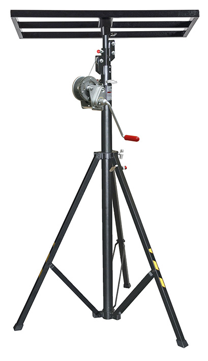 Elévateur lève-charge manuel 100 kg hauteur 4000 m