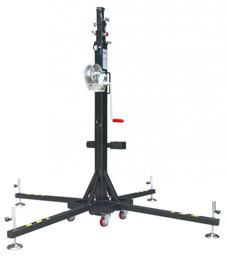 Elévateur lève-charge manuel 180 kg hauteur 5400 m