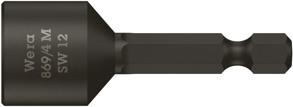 Douille queue HXmale1/4-Magnetique CHOC 12mm
