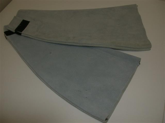 Paire de manchettes en cuir pour soudeur SASSI