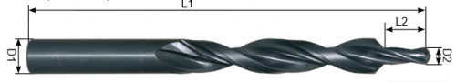 Foret HSS étagé angle 90°-diam10mm et diam 5,3m
