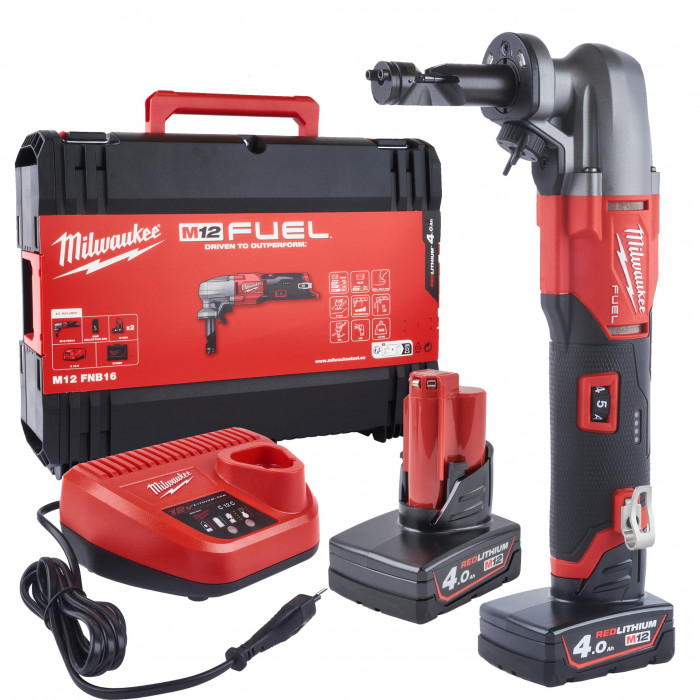 Grignoteuse FUEL M12 1.6mm M12FNB16(2xM12v 4A+1cha
