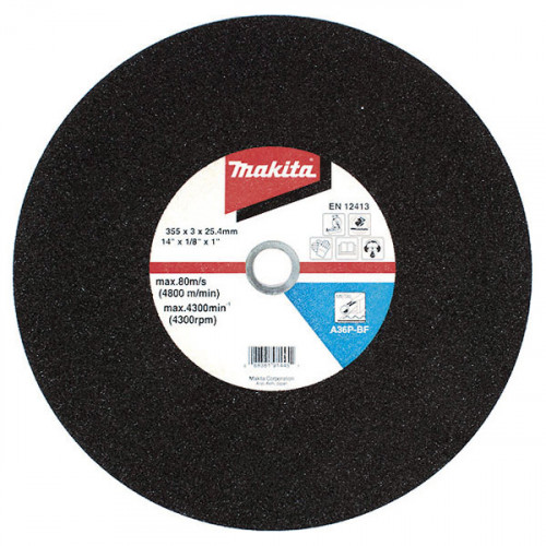 Disque à tronçonner (pqt 5) Acier A30P plat 355x