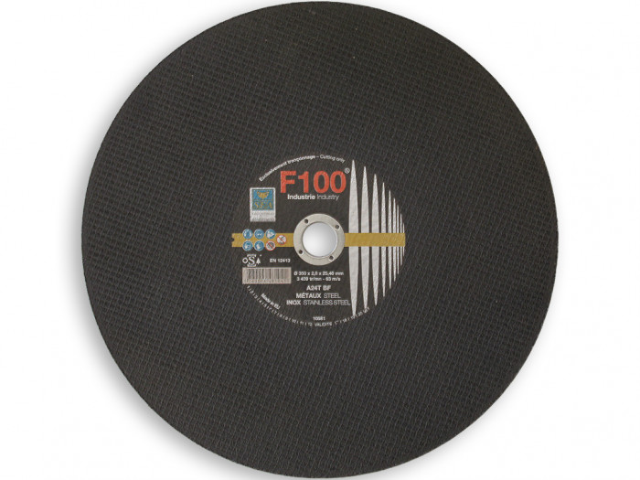 Disque à tronçonner/ébarder plat Métaux Acier 