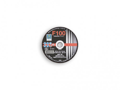 Disque a tronc INOX plat CHR 76x10 
