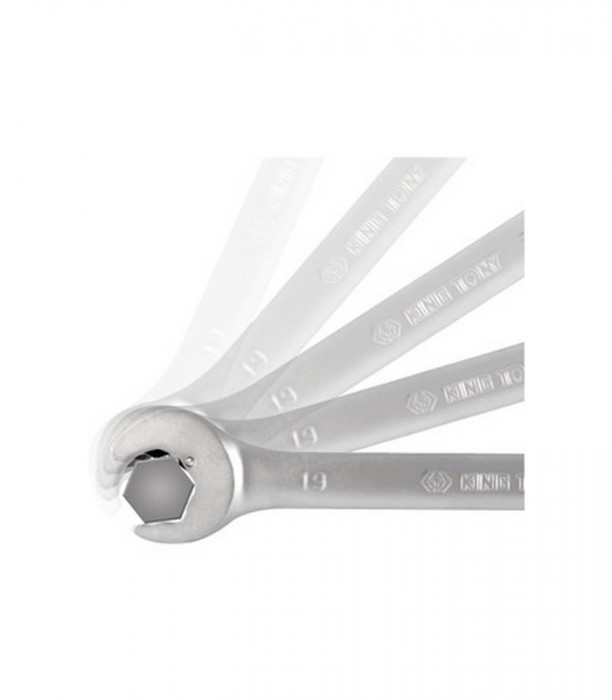 Clé mixte fourche cliquet SpeedOpen 18 KING TONY