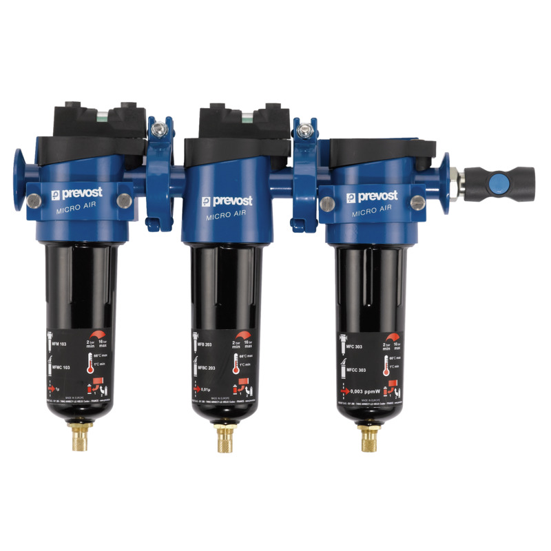 Ensemble de filtration pour pistolets de peinture 