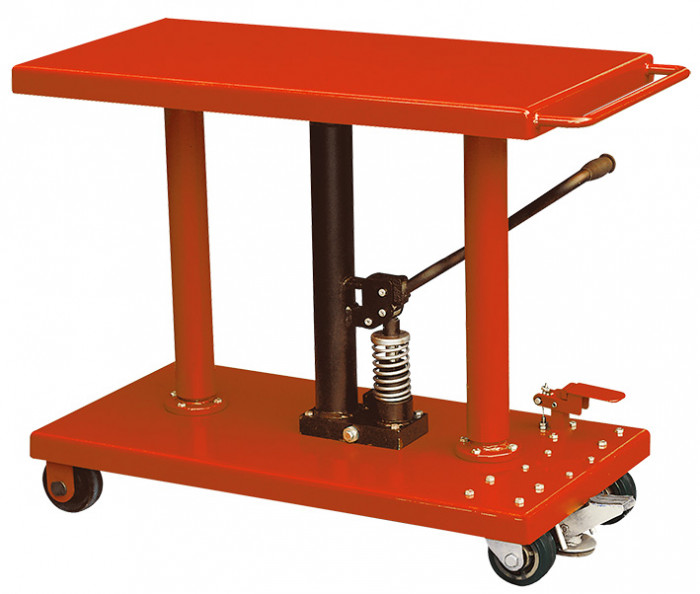 Table hydraulique de mise à niveau 455 kg dimensi