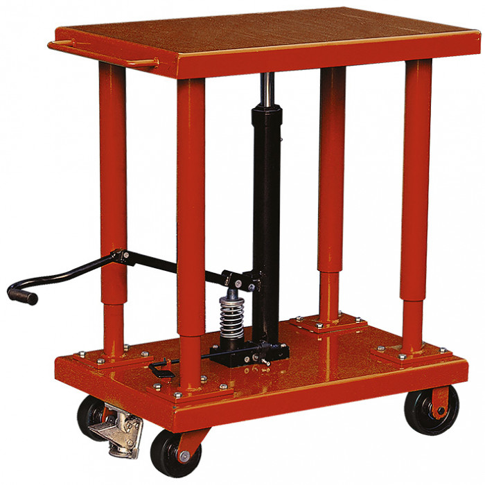 Table hydraulique de mise à niveau 900 kg dimensio