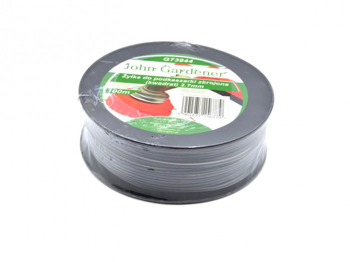 Fil de Débrousailleuse renforcé nylon 2,7 mm x 1