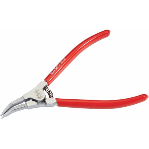 Pince pour circlips extérieur à becs coudés à 