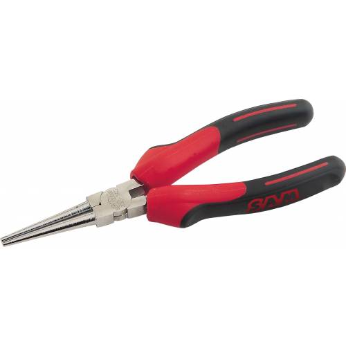 Pince à bec demi-rond droite 235-16G SAM