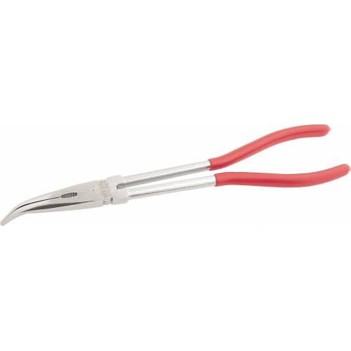 Pince à bec demi-rond coudé extra longue 239-28C