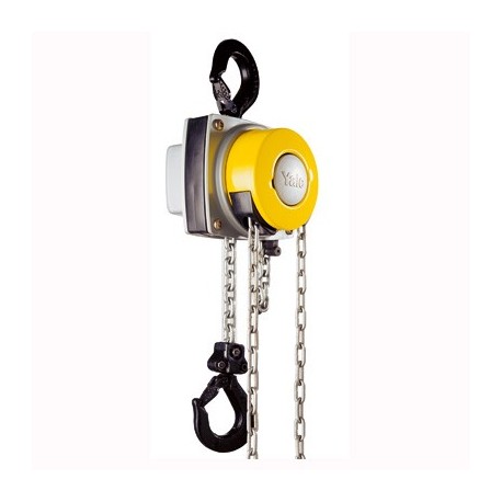 Palan a Chaine Galvanisee YALE VS+ 500kg levee 5m 