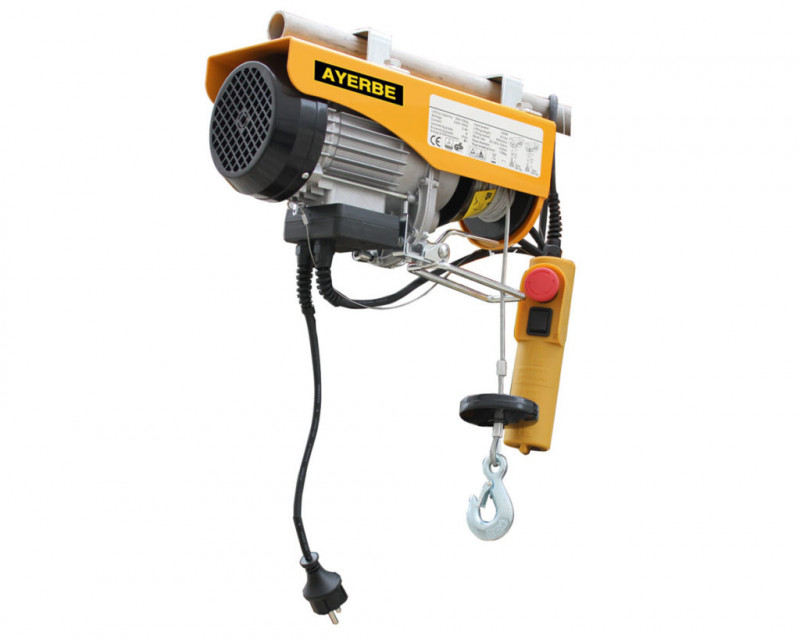 Palan electrique AYERBE 200Kg-12Ml /400Kg-6Ml 900W