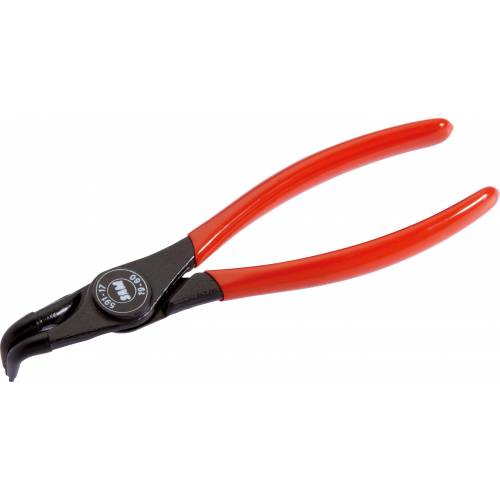 Pince pour circlips intérieur à becs coudés à 