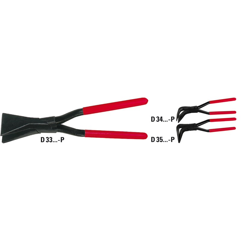 Pince à agrafe droite entrepassée 280mm   DOLEX