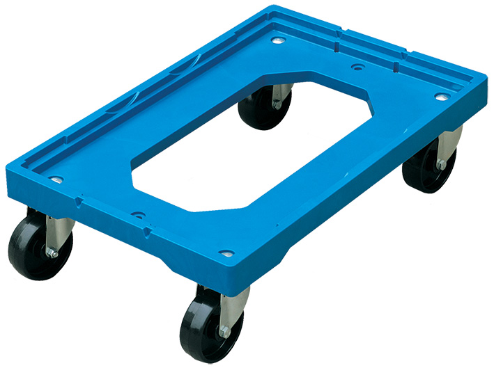 Plateforme roulante plastique 250 kg (plateau gril