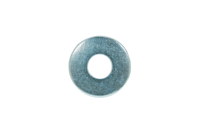 Rondelle large diam 10x27x2 acier zingué